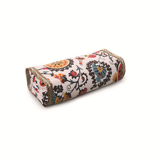 纯棉两用荞麦小米壳高粱壳枕头皮老粗布卡扣高低可调节枕套可拆洗