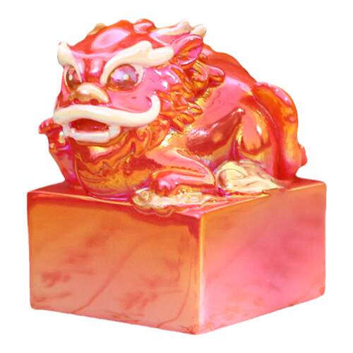 正品帝皇之玺盲盒卡通瑞狮神兽儿童桌面玩具礼物小摆件手办潮玩