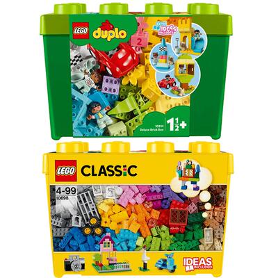 自营乐高LEGO缤纷桶1积木盒