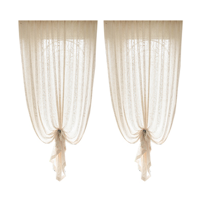 法式蝴蝶纱小红薯爆火光影感纱帘