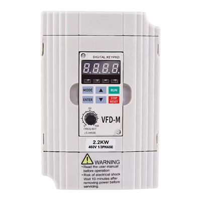 变频器VFD-M三相380单相2201.5/2.2/3.7/5.5/7.5KW风机电机调速器