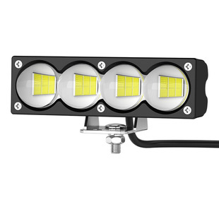 电动车灯摩托车射灯超亮led大灯泡 三轮车外置激光透镜射灯远近光