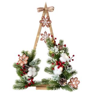 阿楹 ins新年圣诞节松树高级感小型装饰品布置礼物餐桌主题摆件灯