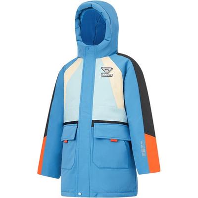 李宁儿童加厚保暖中长款羽绒服