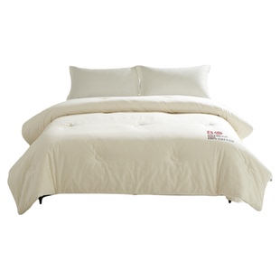 李官奇80%大豆被子抗菌防螨冬被全棉春秋被芯空调被单人宿舍棉被