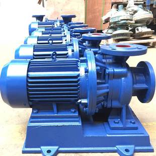 不锈钢管道离心泵IHG50 空调管道泵 200B耐腐蚀管道泵3kw立式