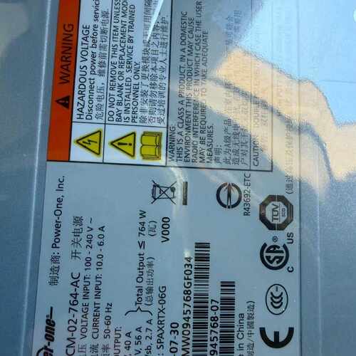 溢价-85Y5847  IBM V7000 746W电源，2个