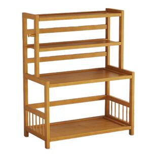 桌面置物架多层书桌收纳架子办公桌分层架小型简易工位小架子木质