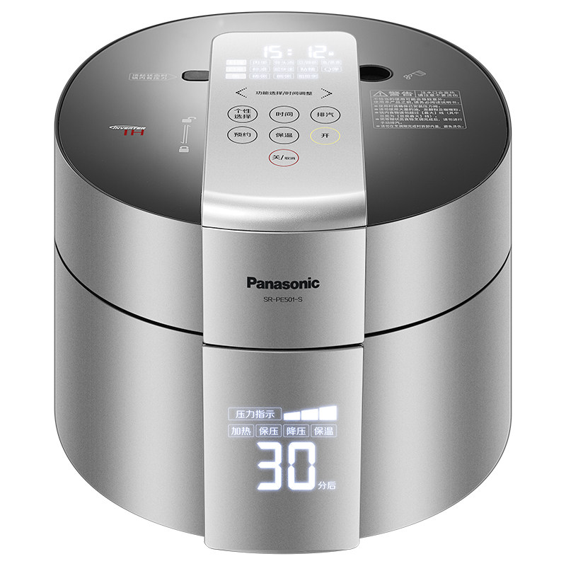 Panasonic/松下 SR-PE501-S压力锅502家用IH电饭煲1-8人煮粥饭锅