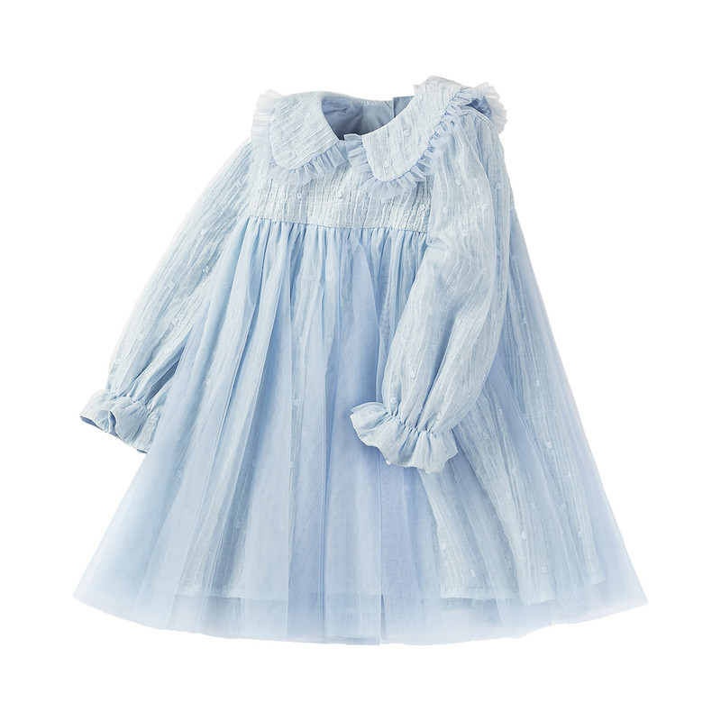 女宝公主裙生日礼服网纱裙