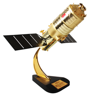 1:45天宫二号空间站实验室航天模型宇宙飞船仿真合金成品收藏摆件