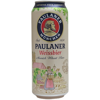 新日期！整箱德国进口保拉纳白啤