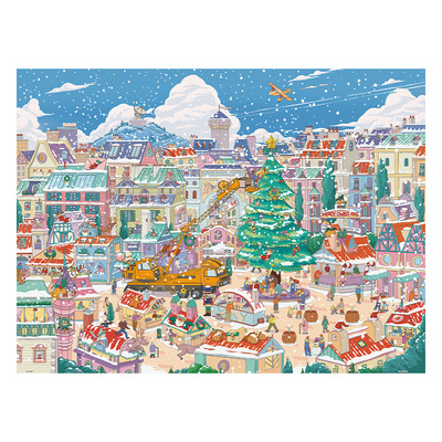 3djp高难度解谜拼图1200片