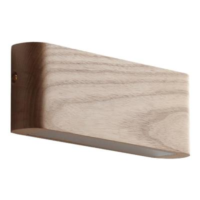 北欧简约实木壁灯客厅背景墙卧室