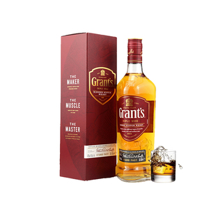 GRANT'S格兰威苏格兰威士忌 700ml 英国烈酒基酒洋酒进口调可乐桶