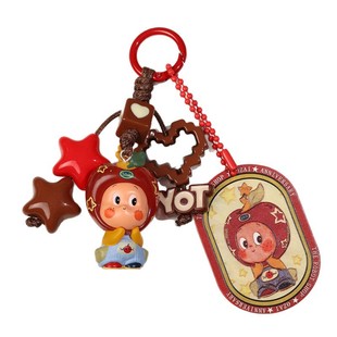 星星人挂件手机挂串萌粒改娃包包挂饰手工diy挂件星星人随心配