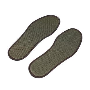 鞋垫竹炭男女舒适亚麻网布夏季透气干爽运动吸汗竹碳除味除臭