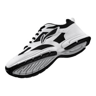 李宁秋款R037女子减震网面透气跑鞋轻质休闲运动慢跑鞋ARSU068