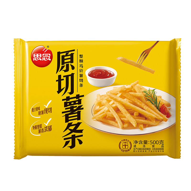 思念原切薯条马铃薯条细薯土豆条