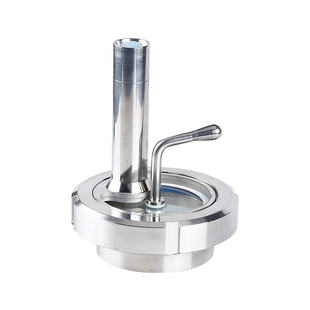 304不锈钢带刷活接视镜灯卫生级手电筒雨刷刮刀由任玻璃观察窗89