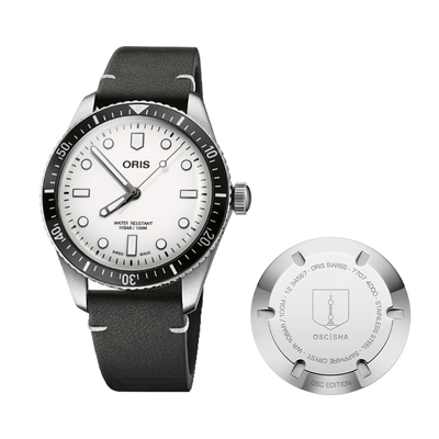 豪利时瑞士复古机械腕表