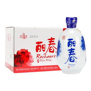 塔牌黄酒八年牡丹丽春375ml*6瓶装整箱糯米手工黄酒绍兴产花雕酒