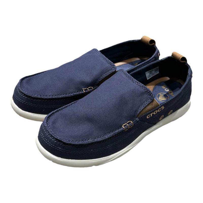 Crocs/卡骆驰国内代购男鞋平底帆布鞋户外休闲鞋平底鞋207635