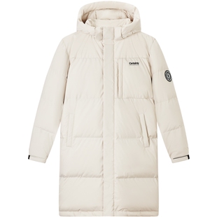 gxg.jeans男装秋冬款中长款连帽羽绒服J24XE114083