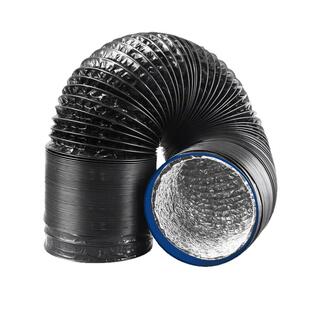 20cm油烟机排烟管道加长15 16 18 30排风软管伸缩黑色PVC加厚200