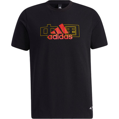 Adidas/阿迪达斯正品 CHINA TEE 新款夏季男子休闲短袖T恤 GP1861