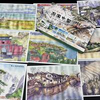 Postcards of the scenic views of Beijing, Chongqing, Xinjiang, Lijiang, Hangzhou and Xi 'an in China, creative and artistic tourism souvenirs thumbnail 4
