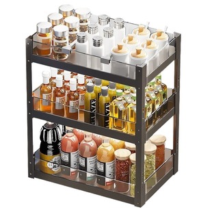 帝米尼调味篮调料拉篮厨房橱柜极窄柜抽屉式抽拉式收纳置物柜体