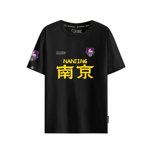 2026苏超联赛江苏南京队为南京而战足球迷短袖T恤衫男女纯棉半袖