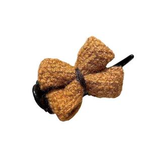 半丸子头抓夹盘头发用的发夹蝴蝶结夹子后脑勺女丸子头高级感头饰