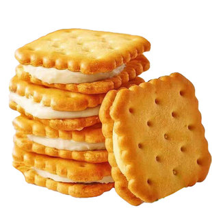 芝士夹心饼干同款咸饼干独立包装休闲年货网红解馋零食柠檬好吃