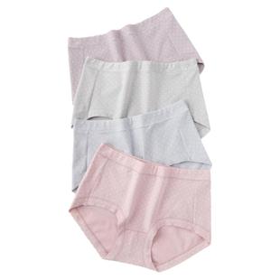 顶呱呱抗菌内裤女士纯棉裆妈妈暖宫高腰底裤青年大码顶瓜瓜三角裤