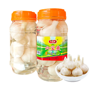 酸甜蒜头荞头辣椒子姜酸菜酱菜罐装腌制下饭菜河源特产新鲜日期