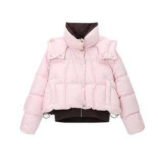 【王楚然同款】REVAN芮范撞色羽绒服RM90501068