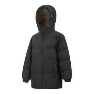 商场同款|李宁r儿童中长款羽绒服男女大童2025新款冬季鸭绒童装