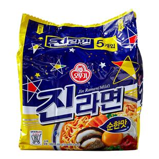 【潘帅同款】韩国进口不倒翁热拉面奥土基真拉面韩式速食方便面