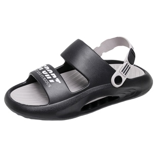 美人桥拖鞋男2026新款夏季外穿踩屎感防滑两用开车凉鞋EVA沙滩鞋
