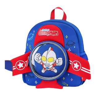 儿童书包经典奥特曼幼儿园入学男孩宝宝3岁防走失轻便双肩小背包