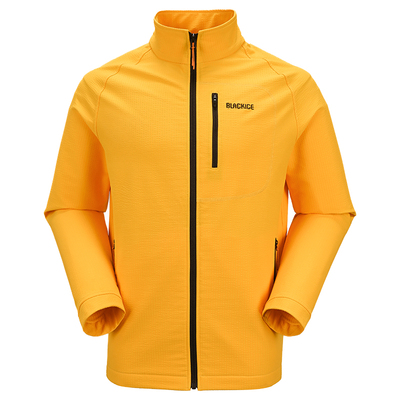 黑冰防泼耐磨保暖防风软壳衣