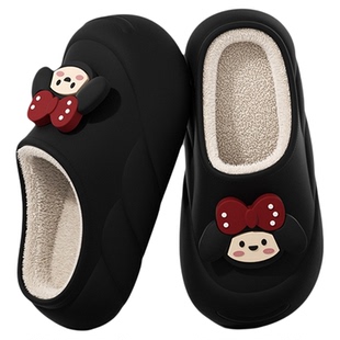 医用手术室防水棉拖鞋女款冬季保暖2025新款家居室内防滑防臭棉鞋