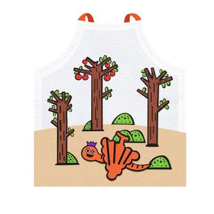 绘本围裙剧幼儿园语言区阅读材料经典故事表演自制舞台剧毛毡道具