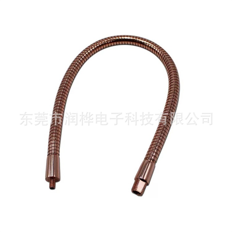 金属硅胶软管定型蛇形台灯万向管包胶不锈钢鹅颈管柔性支撑杆