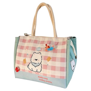 【直播间专享】保温饭盒袋手提便携带饭包上班族铝箔早餐盒便当包