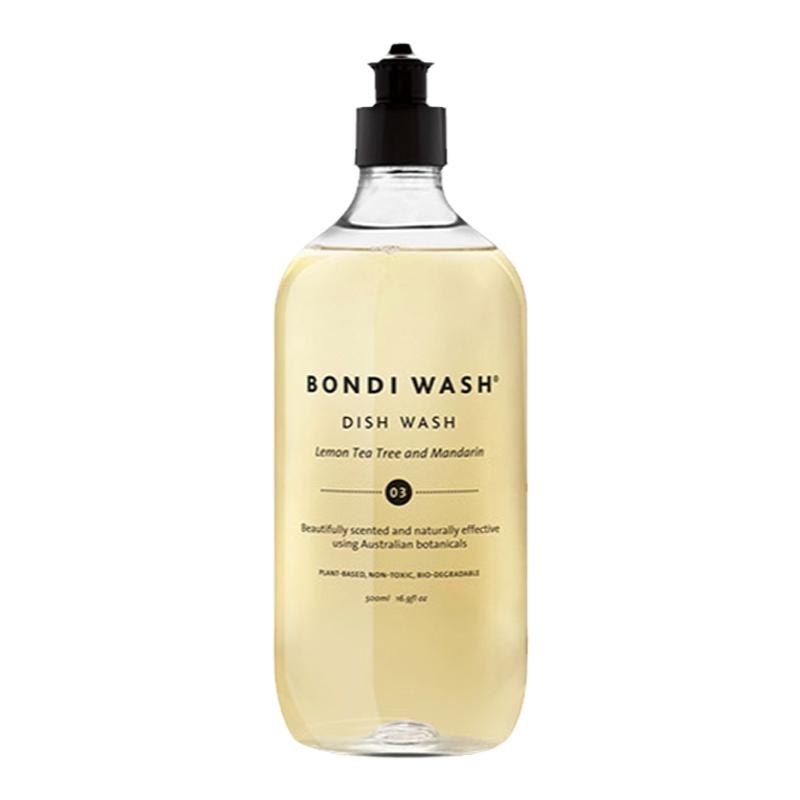 澳洲 BONDI WASH柠檬茶树柑橘碗盘清洁液洗碗液洗洁精奶瓶 500ML