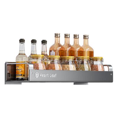 厨房调料架不锈钢免打孔墙上壁挂