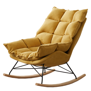 久木林林 懒人沙发摇椅大人躺椅阳台家用休闲椅子摇摇椅客厅轻奢